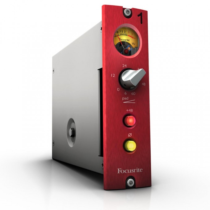Микрофонные предусилители FOCUSRITE Red1 500 Series 16381