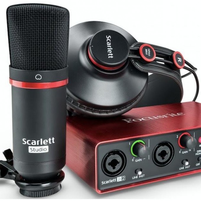 Комплекты для звукозаписи FOCUSRITE SCARLETT STUDIO 2ND GEN 27285