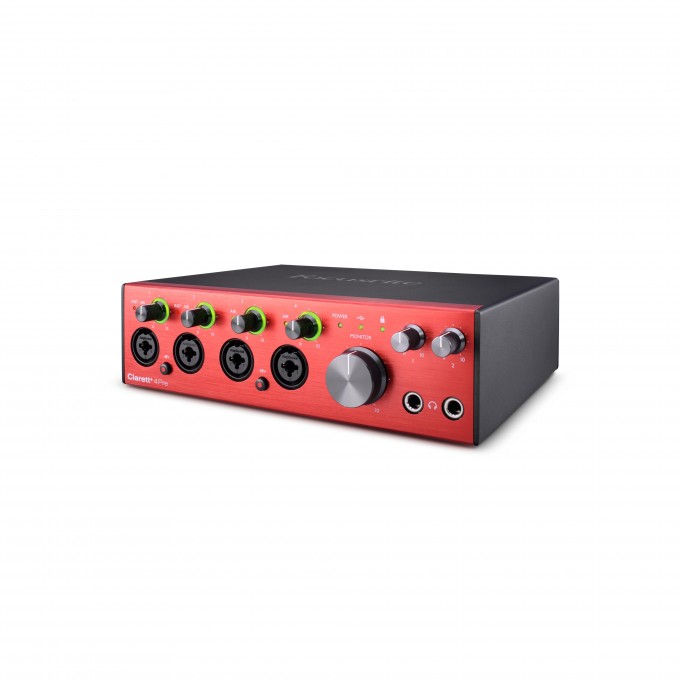 Звуковые карты и интерфейсы FOCUSRITE Clarett+ 4Pre 86595