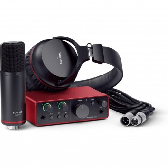 Звуковые карты и интерфейсы FOCUSRITE Scarlett Solo Studio 4th Gen 86600 Звуковые карты и интерфейсы FOCUSRITE Scarlett Solo Studio 4th Gen 86600